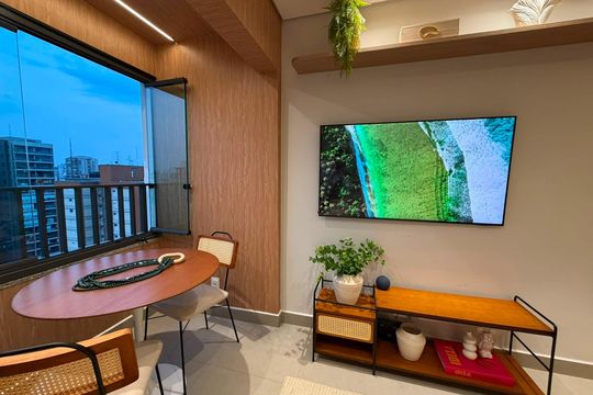 Sala de apartamento para alugar com 1 quarto, 30m² em Vila Mariana, São Paulo
