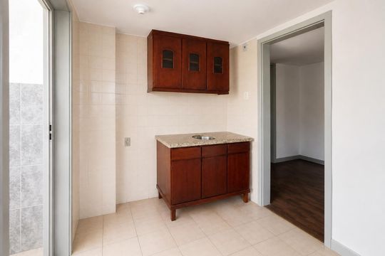 Cozinha de apartamento para alugar com 1 quarto, 47m² em Centro Histórico, Porto Alegre