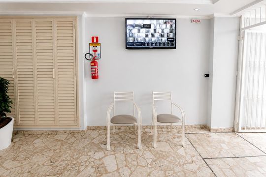 Área externa de apartamento para alugar com 1 quarto, 47m² em Centro Histórico, Porto Alegre
