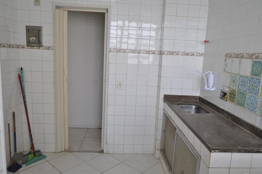Cozinha de apartamento à venda com 2 quartos, 68m² em Rocha, Rio de Janeiro