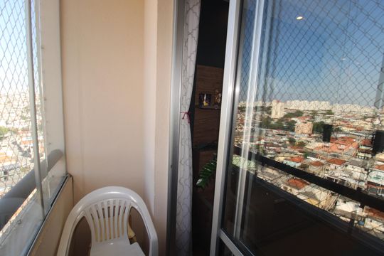 Sala - varanda de apartamento à venda com 2 quartos, 50m² em Vila Roque, São Paulo