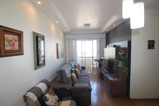 Sala de apartamento à venda com 2 quartos, 50m² em Vila Roque, São Paulo