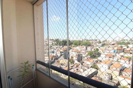 Sala - Varanda de apartamento à venda com 2 quartos, 50m² em Vila Roque, São Paulo