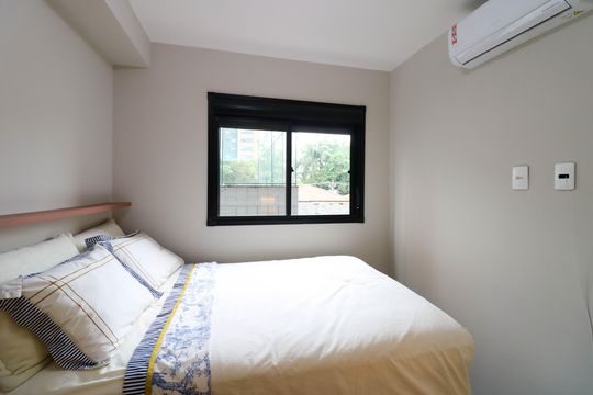 Quarto de apartamento para alugar com 1 quarto, 29m² em Campo Belo, São Paulo