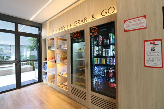 Área comum - Mercadinho de apartamento para alugar com 1 quarto, 29m² em Campo Belo, São Paulo