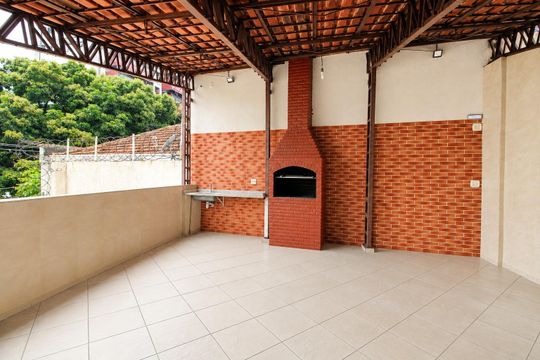 Área comum - Churrasqueira de apartamento à venda com 2 quartos, 63m² em Todos Os Santos, Rio de Janeiro