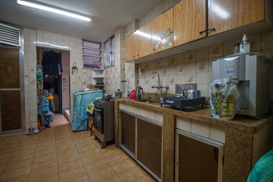 Cozinha de apartamento à venda com 3 quartos, 120m² em Tijuca, Rio de Janeiro