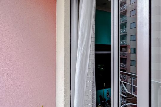 Varanda de apartamento à venda com 2 quartos, 54m² em Chácara Califórnia, São Paulo