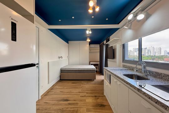 Kitnet/Studio para alugar com 1 quarto, 24m² em Vila Cordeiro, São Paulo