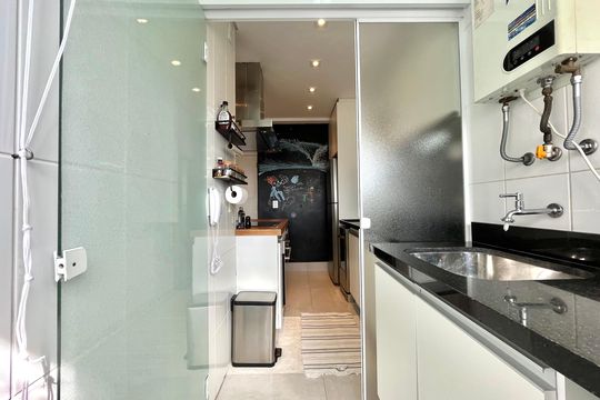 Área de Serviço de apartamento para alugar com 2 quartos, 74m² em Vila Santa Catarina, São Paulo