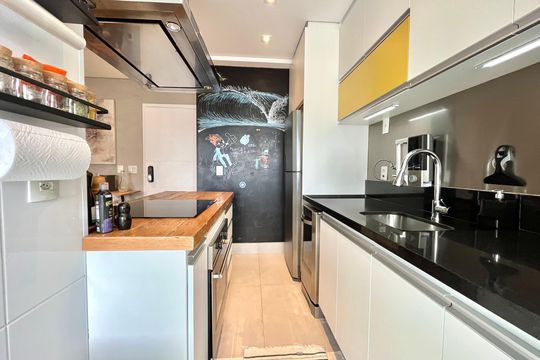 Cozinha de apartamento para alugar com 2 quartos, 74m² em Vila Santa Catarina, São Paulo