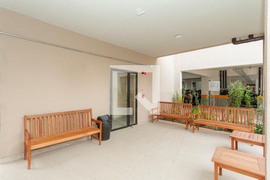 Área comum de apartamento para alugar com 2 quartos, 39m² em Usina Piratininga, São Paulo