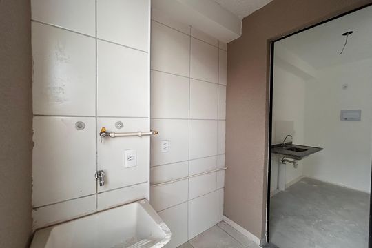 Área de Serviço de apartamento para alugar com 2 quartos, 39m² em Usina Piratininga, São Paulo