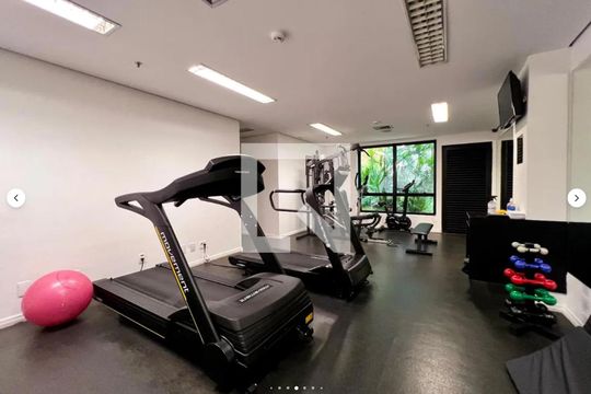Área comum de apartamento para alugar com 1 quarto, 65m² em Moema, São Paulo
