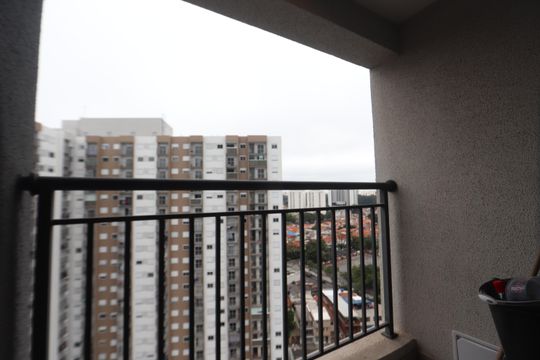Sacada da Suíte de apartamento para alugar com 2 quartos, 79m² em Jardim Independência (são Paulo), São Paulo