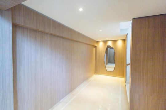 Hall de entrada de apartamento para alugar com 2 quartos, 139m² em Tamboré, Santana de Parnaíba