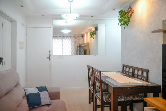 Sala de apartamento à venda com 2 quartos, 45m² em Sacoma, São Paulo