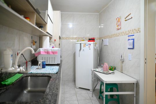 Cozinha de apartamento à venda com 2 quartos, 60m² em Ipiranga, São Paulo