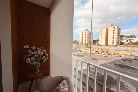 Sacada de apartamento à venda com 3 quartos, 72m² em Jardim Tamoio, Jundiaí