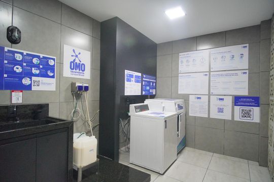 Área comum de kitnet/studio para alugar com 1 quarto, 30m² em Vila Nova, Novo Hamburgo