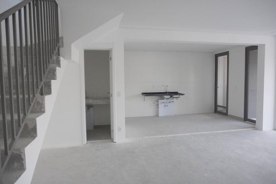 Sala de Estar de apartamento à venda com 3 quartos, 284m² em Tamboré, Barueri