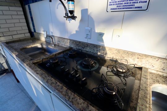Área comum - Piscina de apartamento para alugar com 1 quarto, 67m² em Praia do Flamengo, Salvador