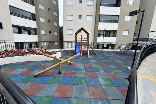 Área comum - Playground de apartamento para alugar com 2 quartos, 54m² em Roselândia, Cotia