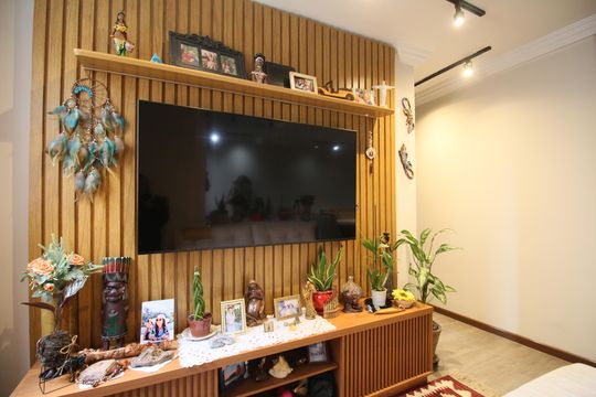 Sala de apartamento à venda com 2 quartos, 64m² em Jardim Caboré, São Paulo