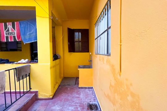 Área de Serviço de casa para alugar com 1 quarto, 55m² em Vila Zat, São Paulo
