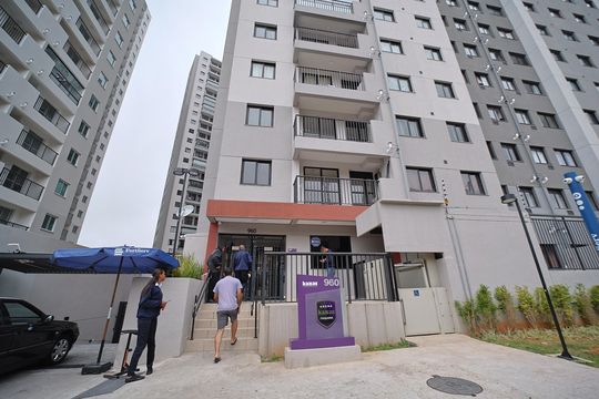 Fachada de apartamento para alugar com 2 quartos, 42m² em Cidade Antônio Estêvão de Carvalho, São Paulo