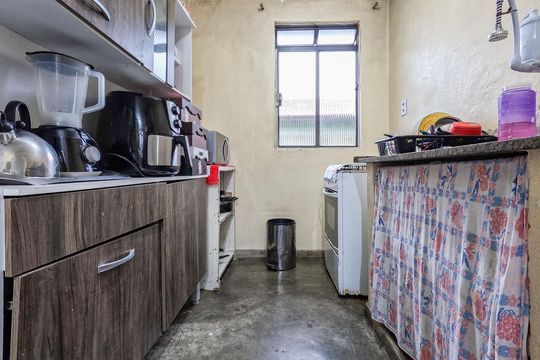 Cozinha/Área de serviço de apartamento à venda com 2 quartos, 45m² em Parque Nações Unidas, São Paulo