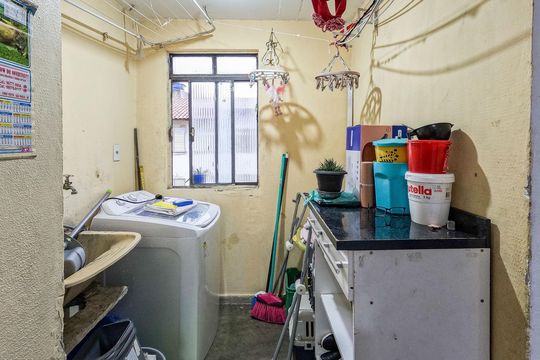 Cozinha e Área de Serviço de apartamento à venda com 2 quartos, 45m² em Parque Nações Unidas, São Paulo