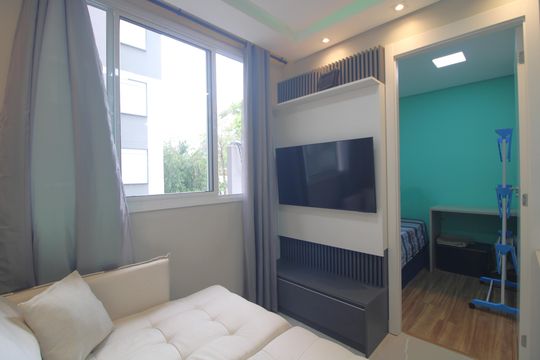 Sala de apartamento à venda com 2 quartos, 35m² em Socorro, São Paulo
