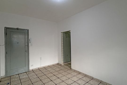 Sala de apartamento para alugar com 1 quarto, 45m² em Gonzaga, Santos