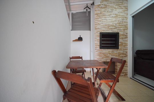 Varanda da Sala de apartamento para alugar com 1 quarto, 50m² em Ingleses do Rio Vermelho, Florianópolis