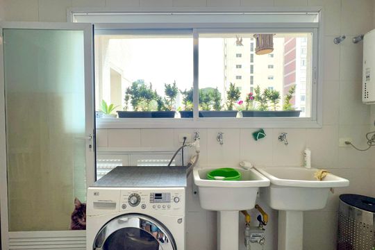 Área de Serviço de apartamento à venda com 3 quartos, 200m² em Sumaré, São Paulo