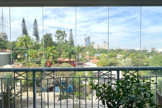 Varanda gourmet de apartamento à venda com 3 quartos, 200m² em Sumaré, São Paulo