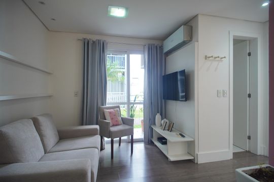 Sala de apartamento à venda com 2 quartos, 57m² em Centro, Novo Hamburgo