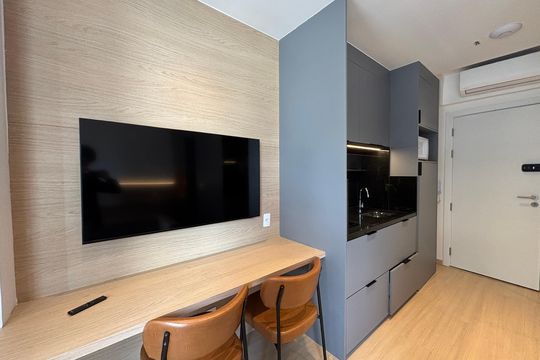 Studio de kitnet/studio para alugar com 1 quarto, 26m² em Pinheiros, São Paulo