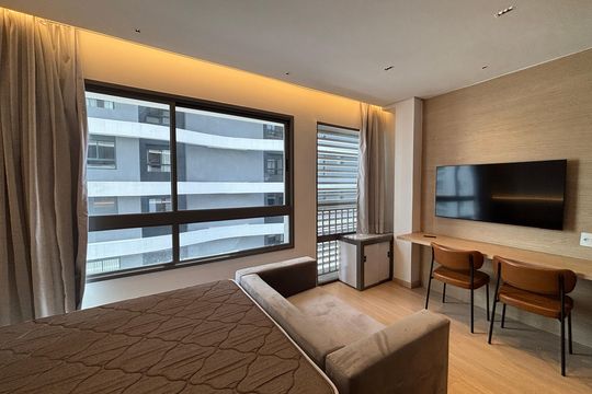 Studio de kitnet/studio para alugar com 1 quarto, 26m² em Pinheiros, São Paulo