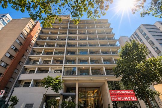 Fachada de kitnet/studio à venda com 1 quarto, 21m² em Bela Vista, São Paulo