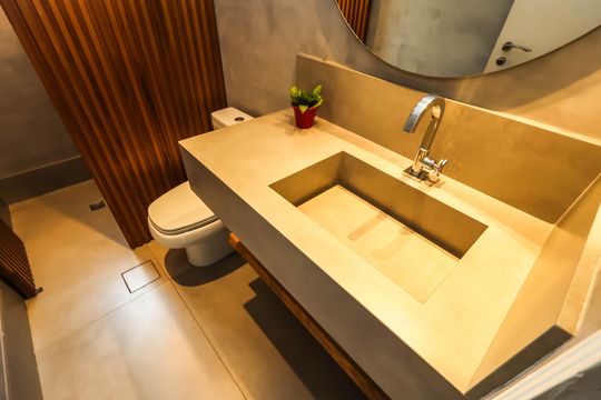 Lavabo de apartamento para alugar com 3 quartos, 113m² em Vila Mariana, São Paulo