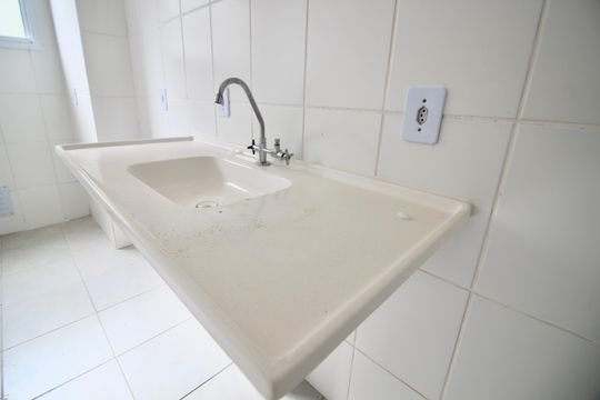 Cozinha  de apartamento para alugar com 2 quartos, 55m² em Jardim Lourdes, Ferraz de Vasconcelos