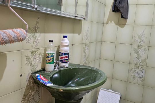 Banheiro Social de casa para alugar com 2 quartos, 250m² em Vila Maricy, Guarulhos
