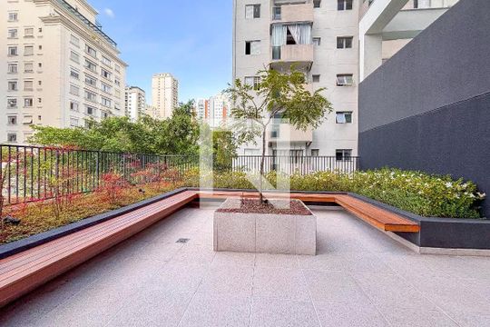 Área comum de apartamento para alugar com 1 quarto, 32m² em Pinheiros, São Paulo