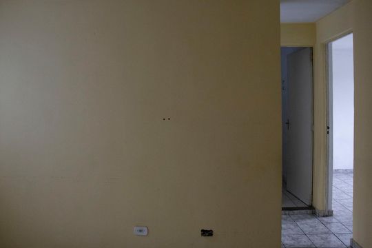 Sala de apartamento para alugar com 2 quartos, 46m² em Jardim Etelvina, São Paulo