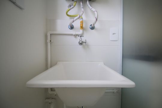 Área de Serviço de apartamento para alugar com 2 quartos, 48m² em Vila Andrade, São Paulo