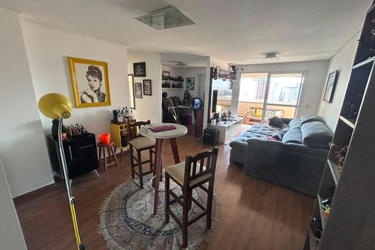 Sala de apartamento à venda com 3 quartos, 88m² em cursino, São Paulo