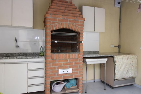 Área gourmet de casa à venda com 3 quartos, 220m² em Vila Talarico, São Paulo