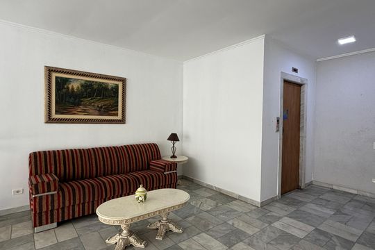 Área comum de apartamento para alugar com 2 quartos, 96m² em Ponta da Praia, Santos